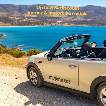 Enosis Apartments - Alia Beach House Semesterbostad Agios Prokopios (Naxos)